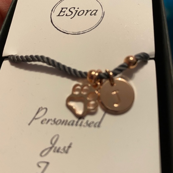 NIB J Rope Bracelet W/ Pawprint - Picture 3 of 3